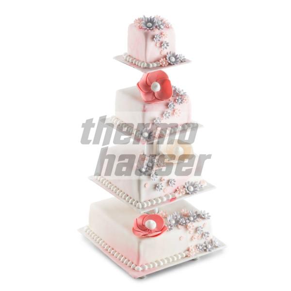 Tiered cake stand / wedding cake stand, square