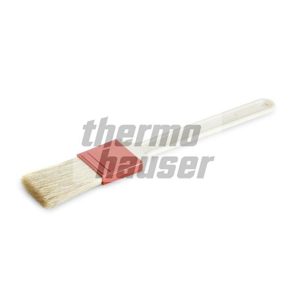 Brushes, natural brisles (long), plastic handle