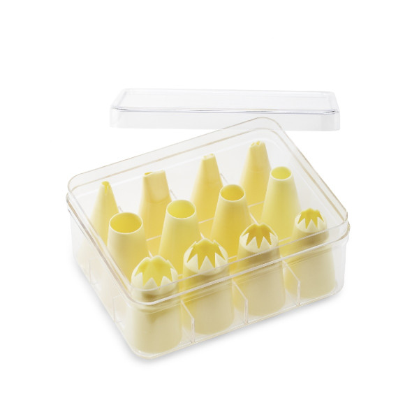 Nozzle sets MIX in storage box, plastic (PP)