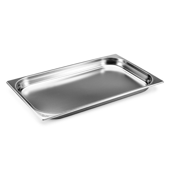 GN 1/1 container without handles, stainless steel