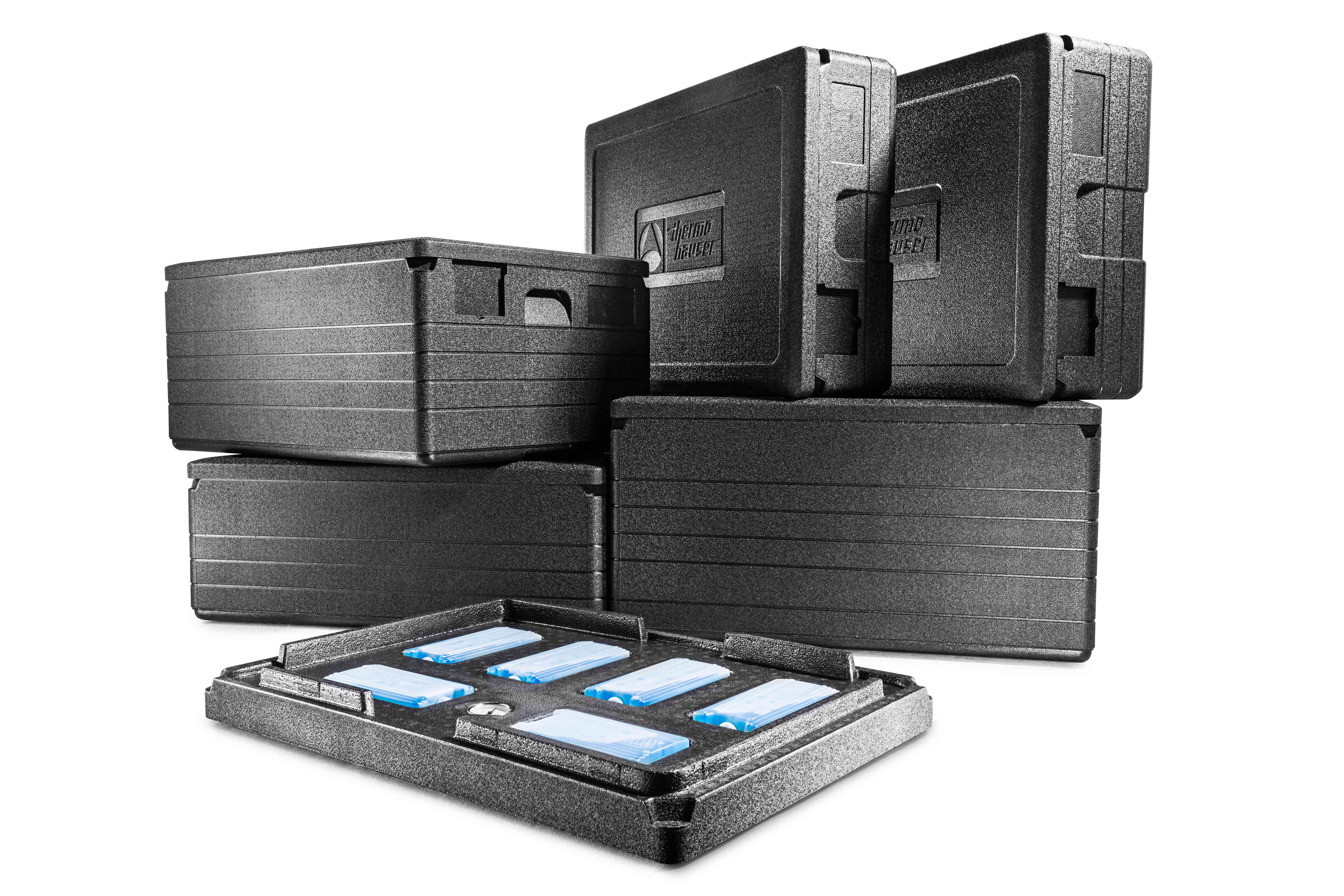 Thermotransportbox Fronlader, Isolierbox, Styroporbox