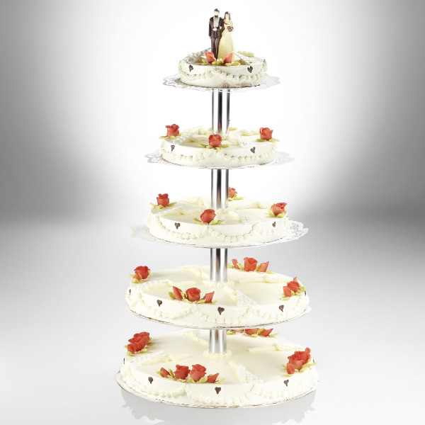 Etageren / Hochzeitstortenständer rund