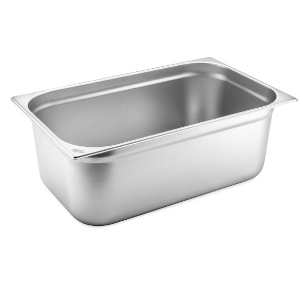 GN 1/1 container without handles, stainless steel