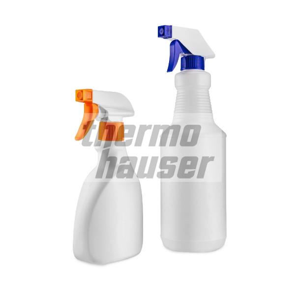 Spray bottles, plastic