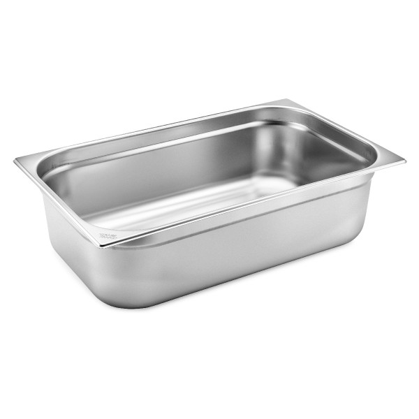 GN 1/1 container without handles, stainless steel