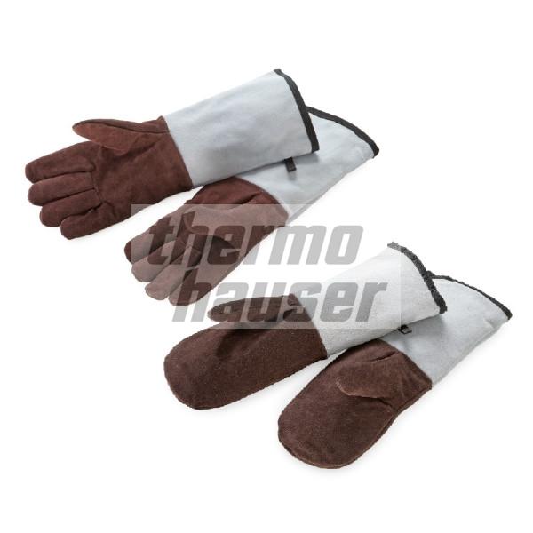 Backhandschuhe, Leder